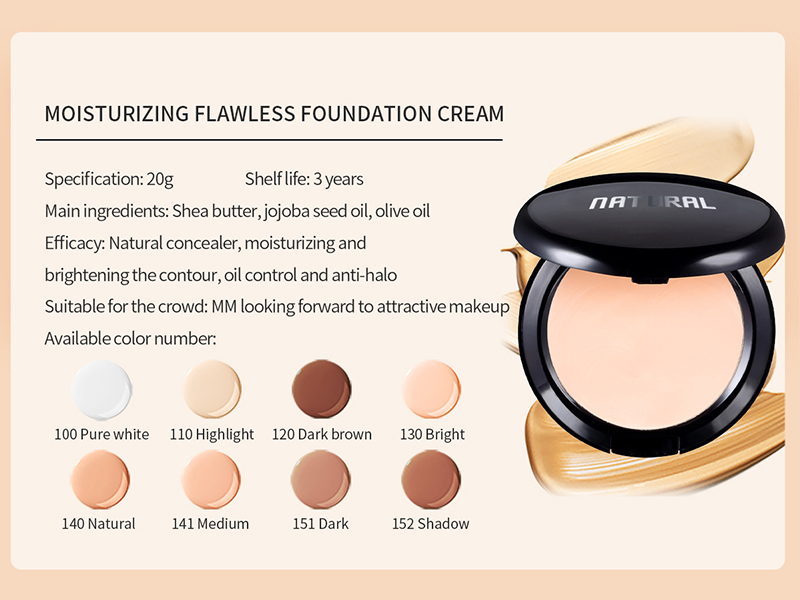 Flawless Foundation Cream - Natural